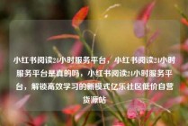 小红书阅读24小时服务平台，小红书阅读24小时服务平台是真的吗，小红书阅读24小时服务平台，解锁高效学习的新模式亿乐社区低价自营货源站